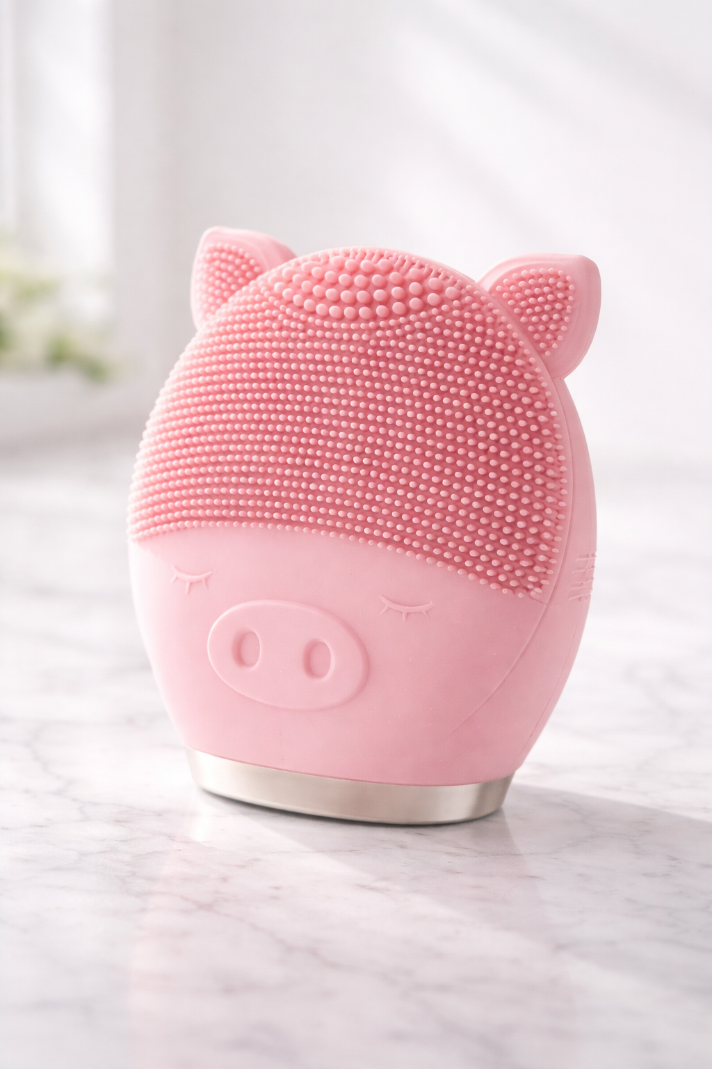 SERENITY Waterproof Electrical Facial Exfoliator, Rechargeable Facial Cleanser